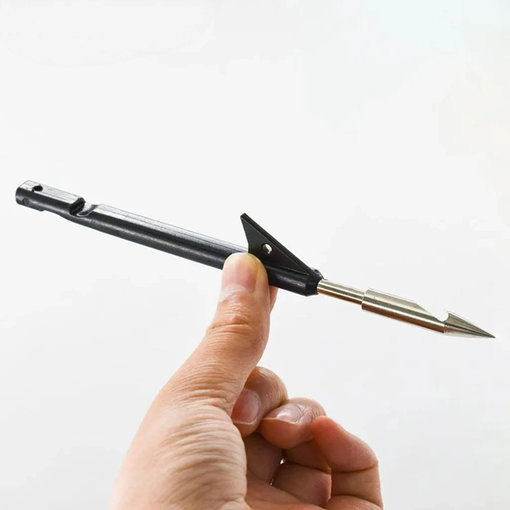 6.5" Harpoon Fishing Darts - Black 23g (10)