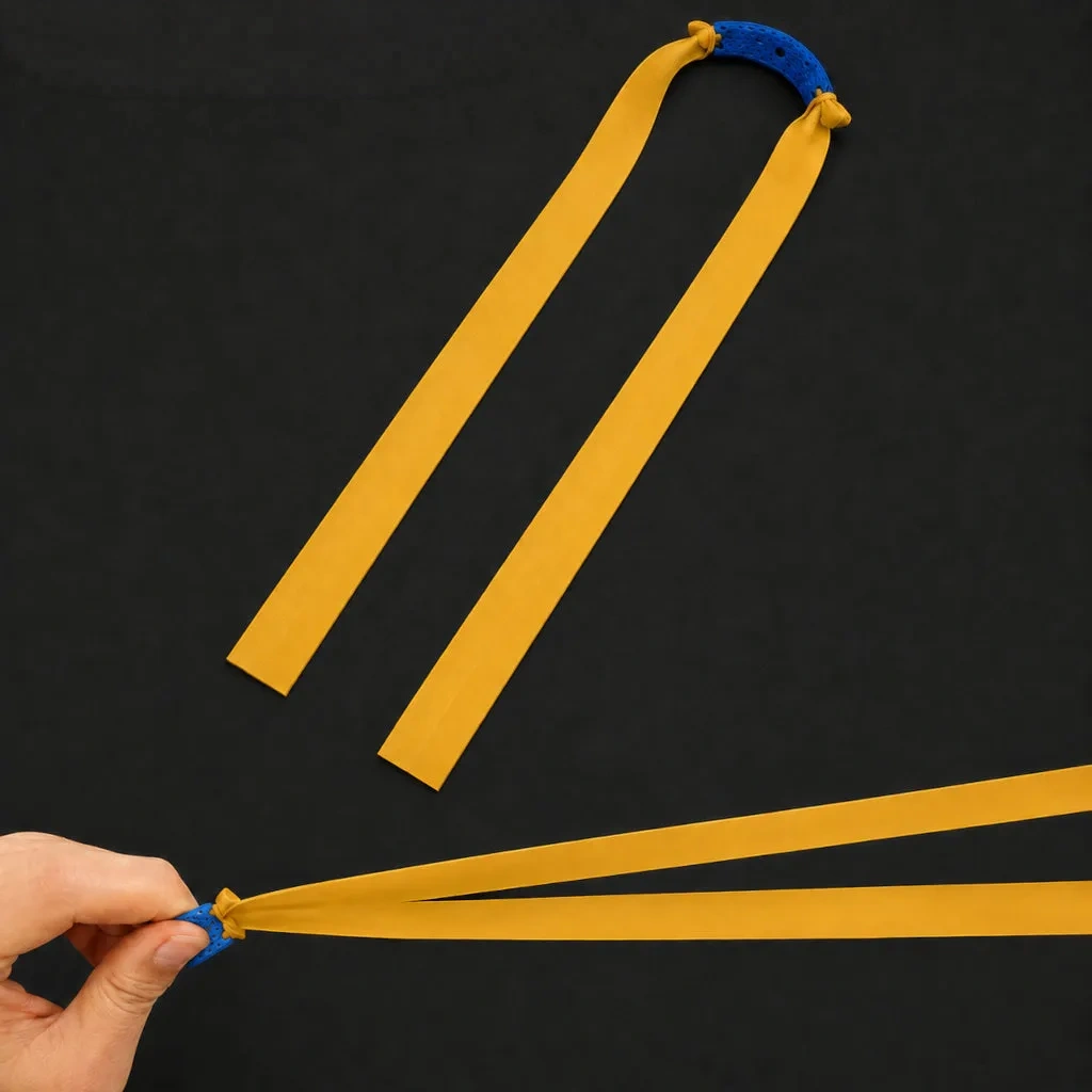 Flat Slingshot Bands | 0.75mm x 20–12mm (5)