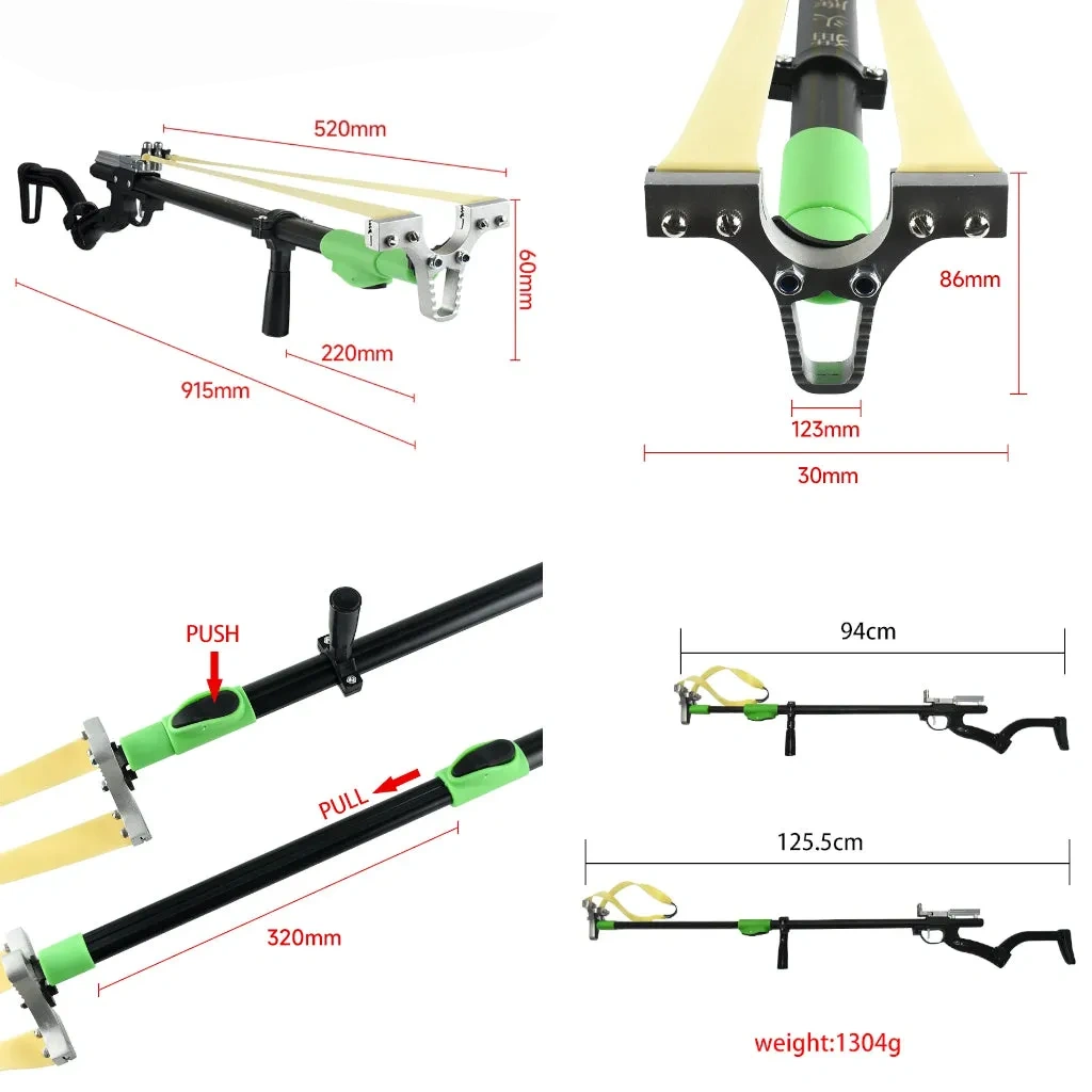 Owl Telescopic Slingshot Rifle