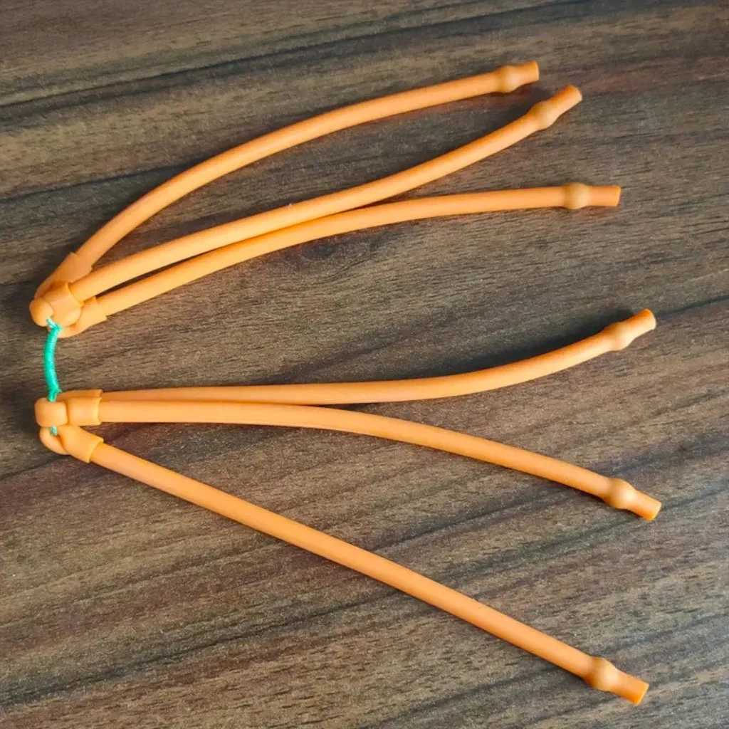 Slingshot Bands for Fishing Darts & Full Size Arrows (10)