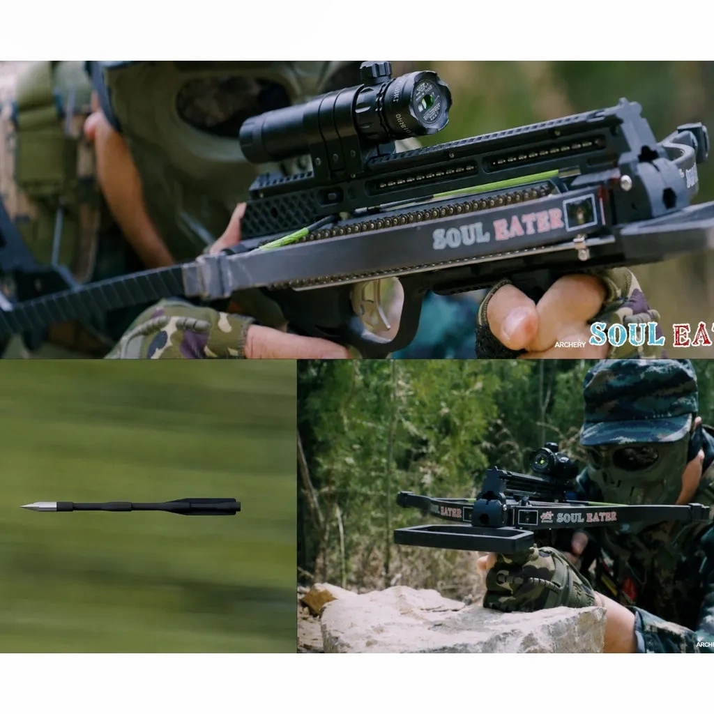 Soul-Eater - Chain Driven Slingshot Crossbow (350 FPS)