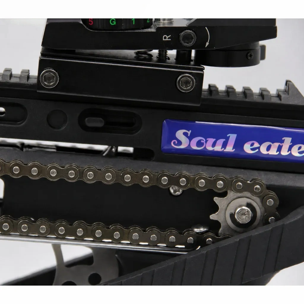 Soul-Eater - Chain Driven Slingshot Crossbow (350 FPS)