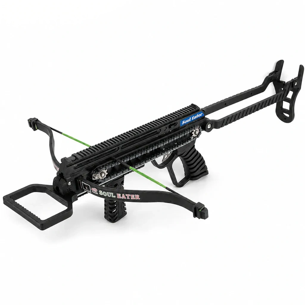 Soul-Eater - Chain Driven Slingshot Crossbow (350 FPS)