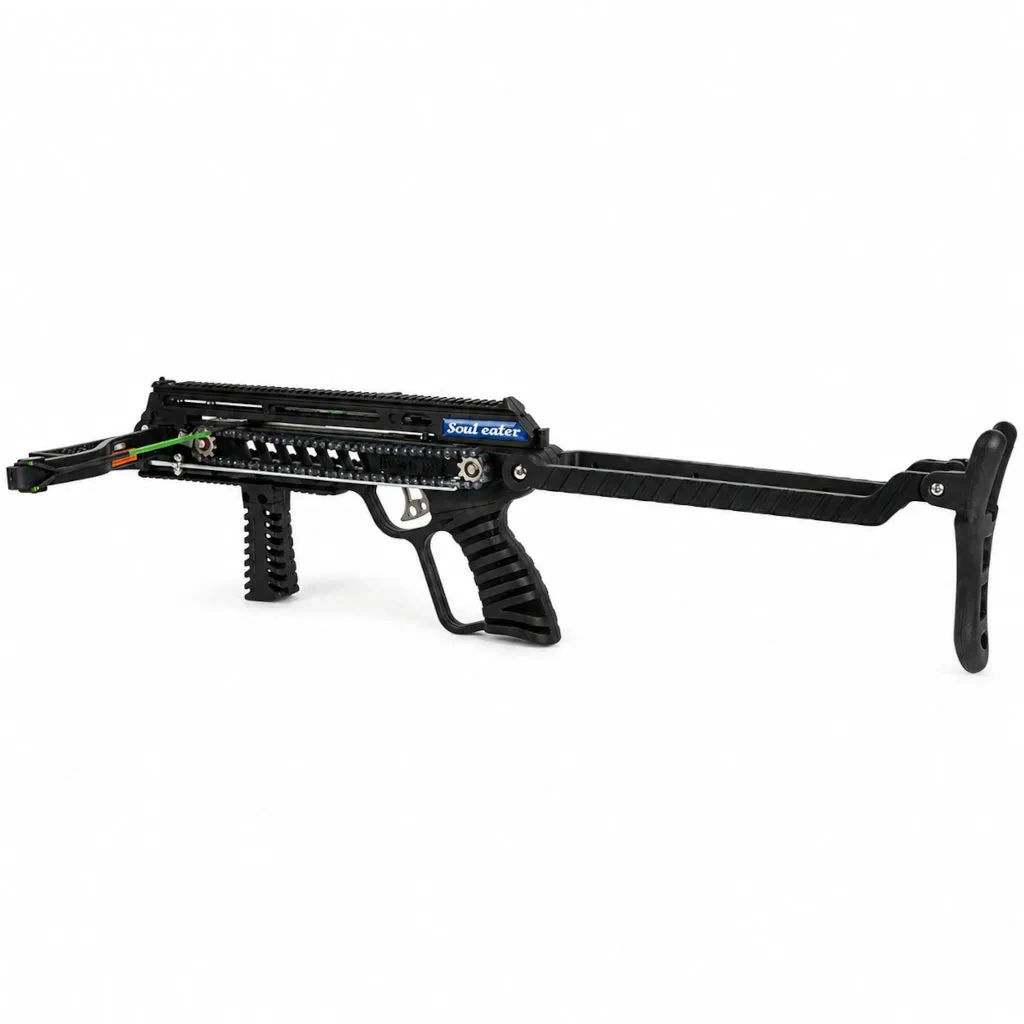 Soul-Eater - Chain Driven Slingshot Crossbow (350 FPS)