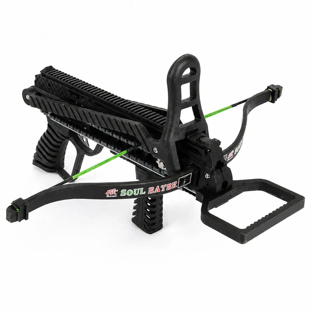 Soul-Eater - Chain Driven Slingshot Crossbow (350 FPS)