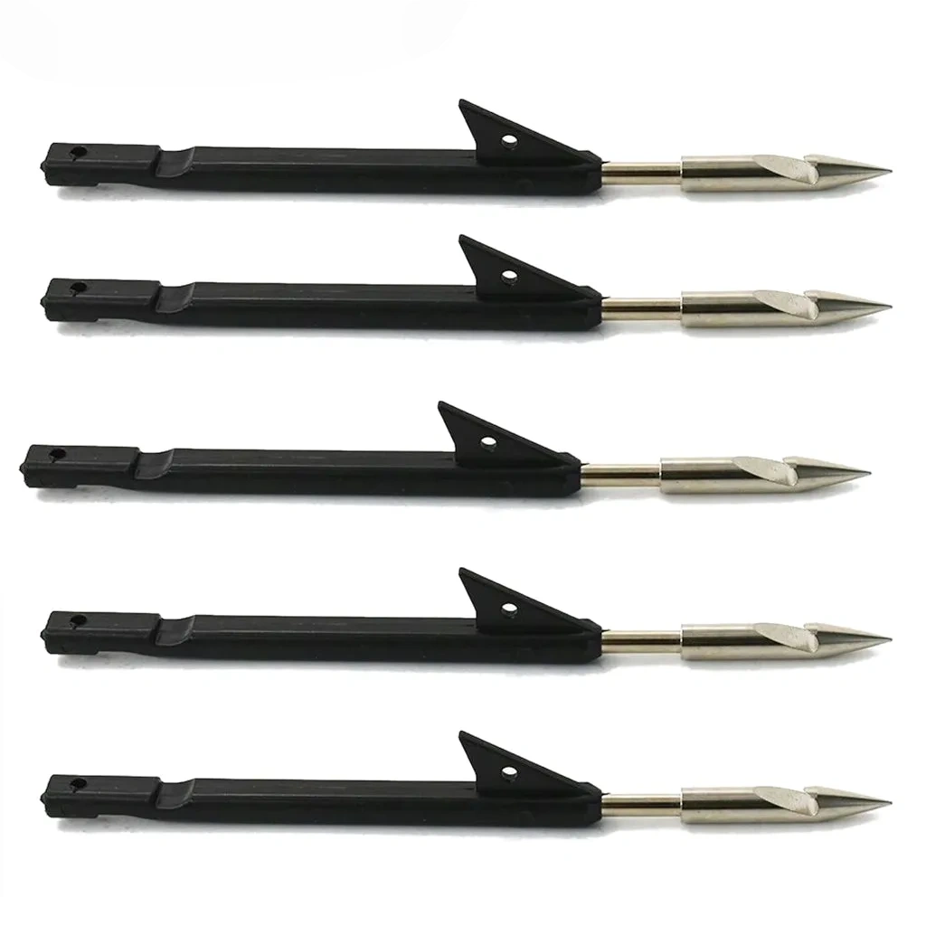6.5" Harpoon Fishing Darts - Black 23g (10)