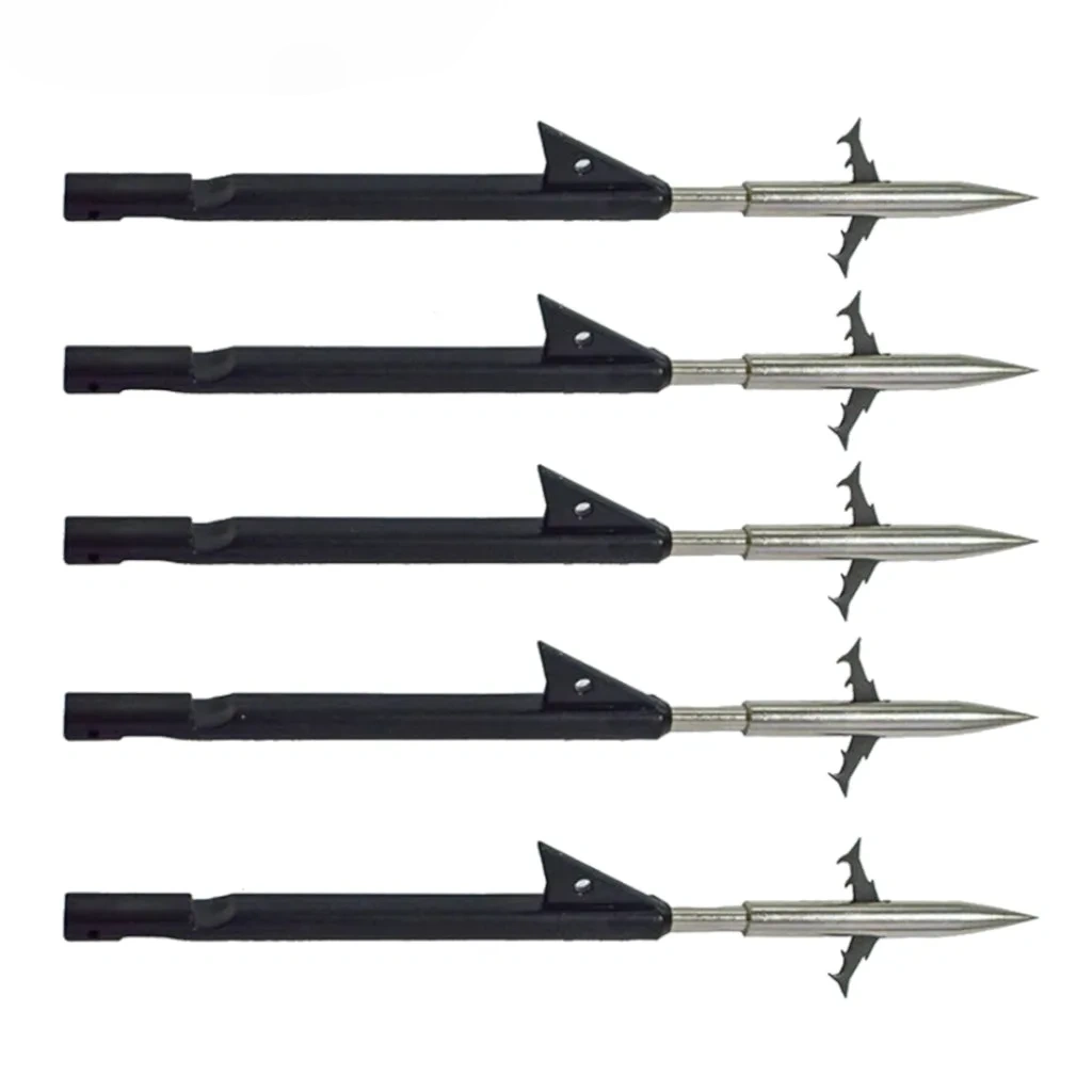 6.5" Barbed Fishing Darts - Black 25g (10)