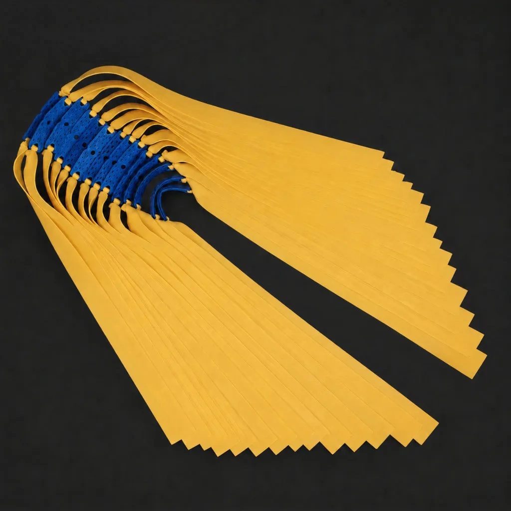Flat Slingshot Bands | 0.75mm x 20–12mm (5)