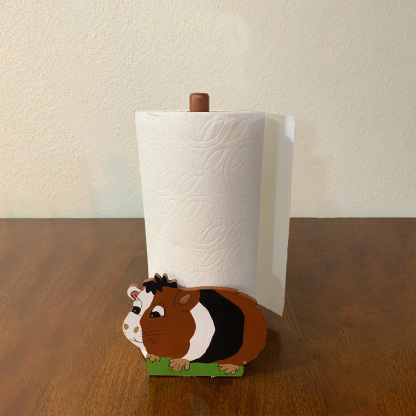 Guinea Pig Paper Towel Holder 