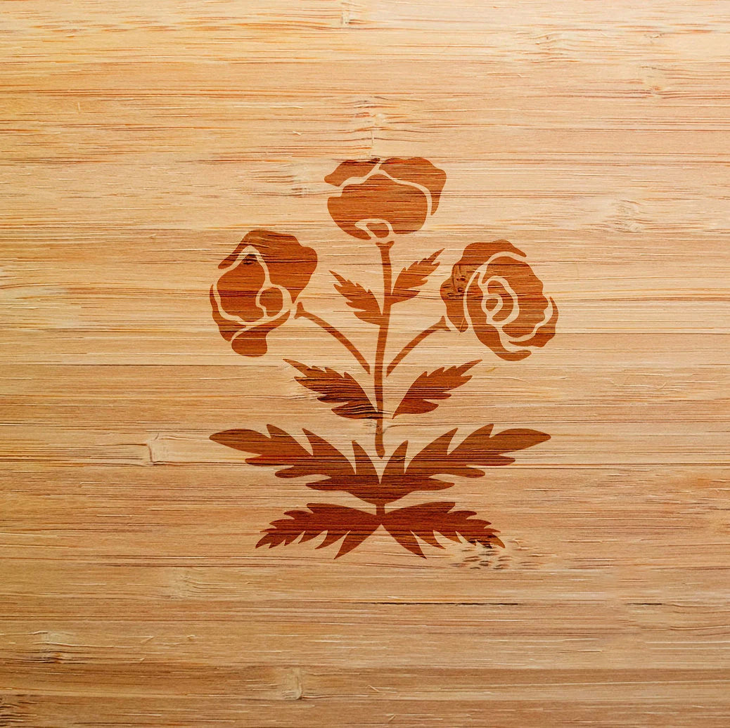 Rose Stencil