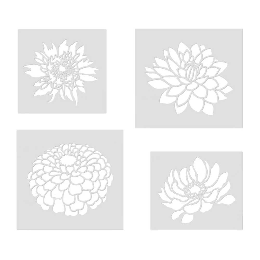 Blooming Flowers-6 Pcs