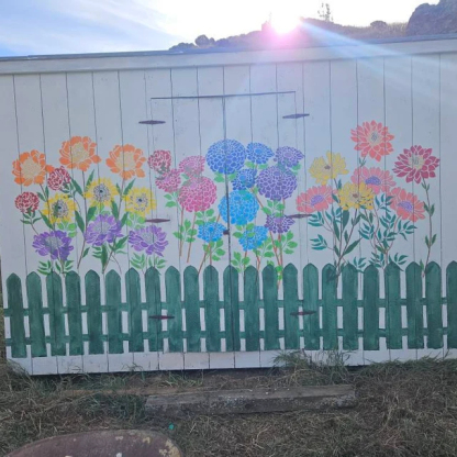 Blooming Flowers-6 Pcs