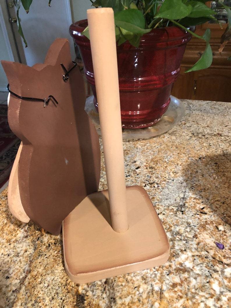 Cute Owl Paper Towel Holder