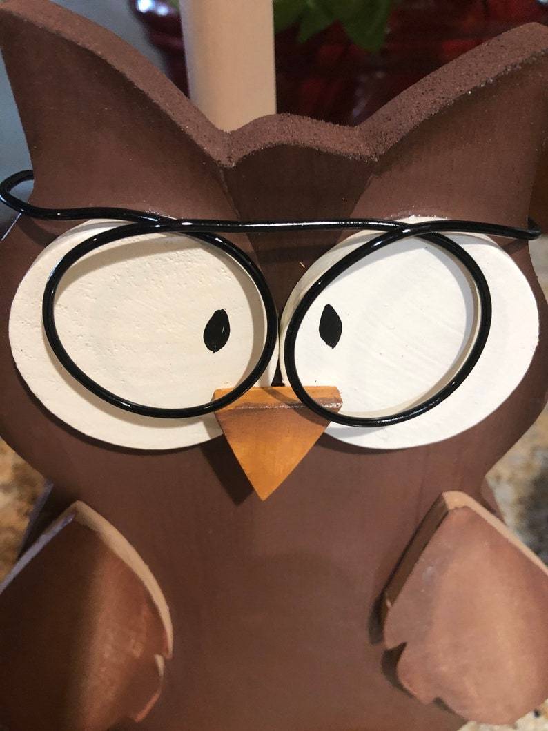 Cute Owl Paper Towel Holder