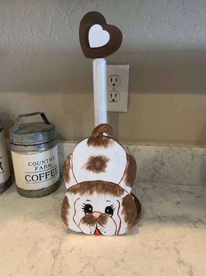 Puppy Dog Paper Towel Holder