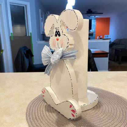 Bunny Paper Towel Holder