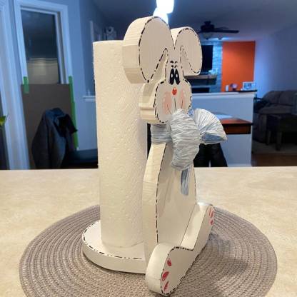 Bunny Paper Towel Holder
