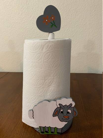 Sheep Paper Towel Holder 