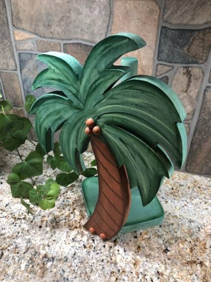 Palm Tree Paper Towel Holder