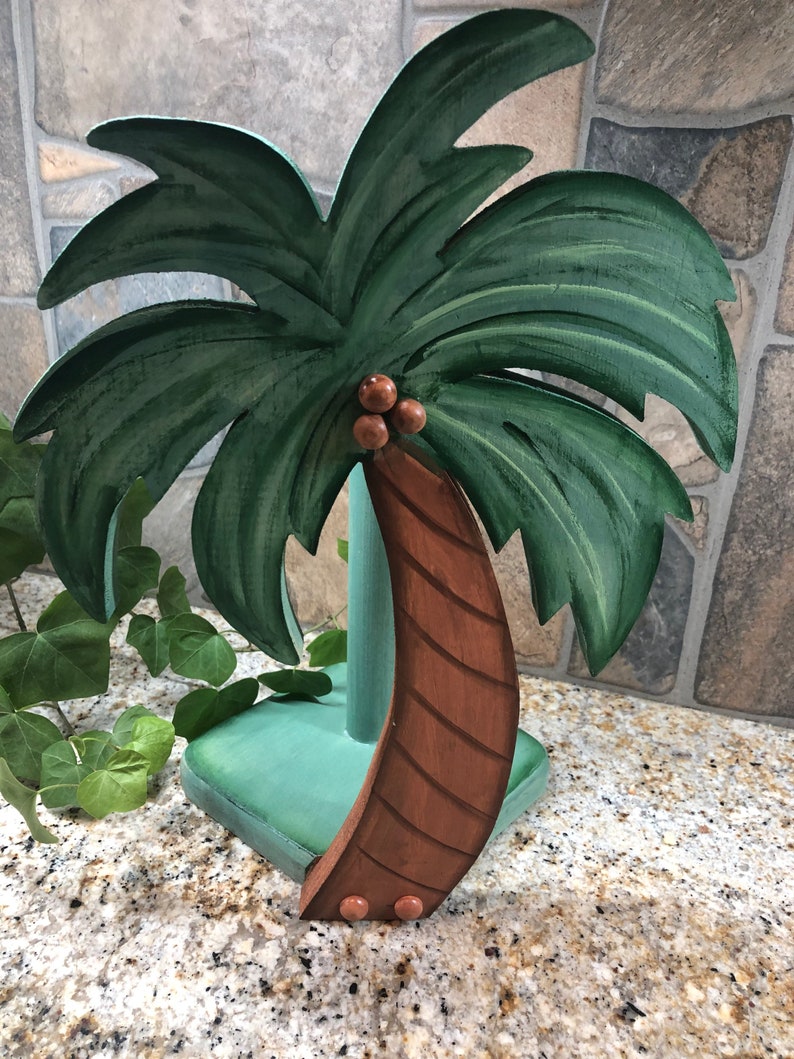 Palm Tree Paper Towel Holder