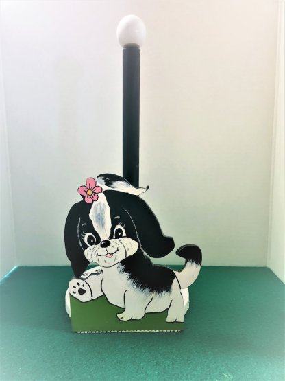 Shih Tzu Paper Towel Holder