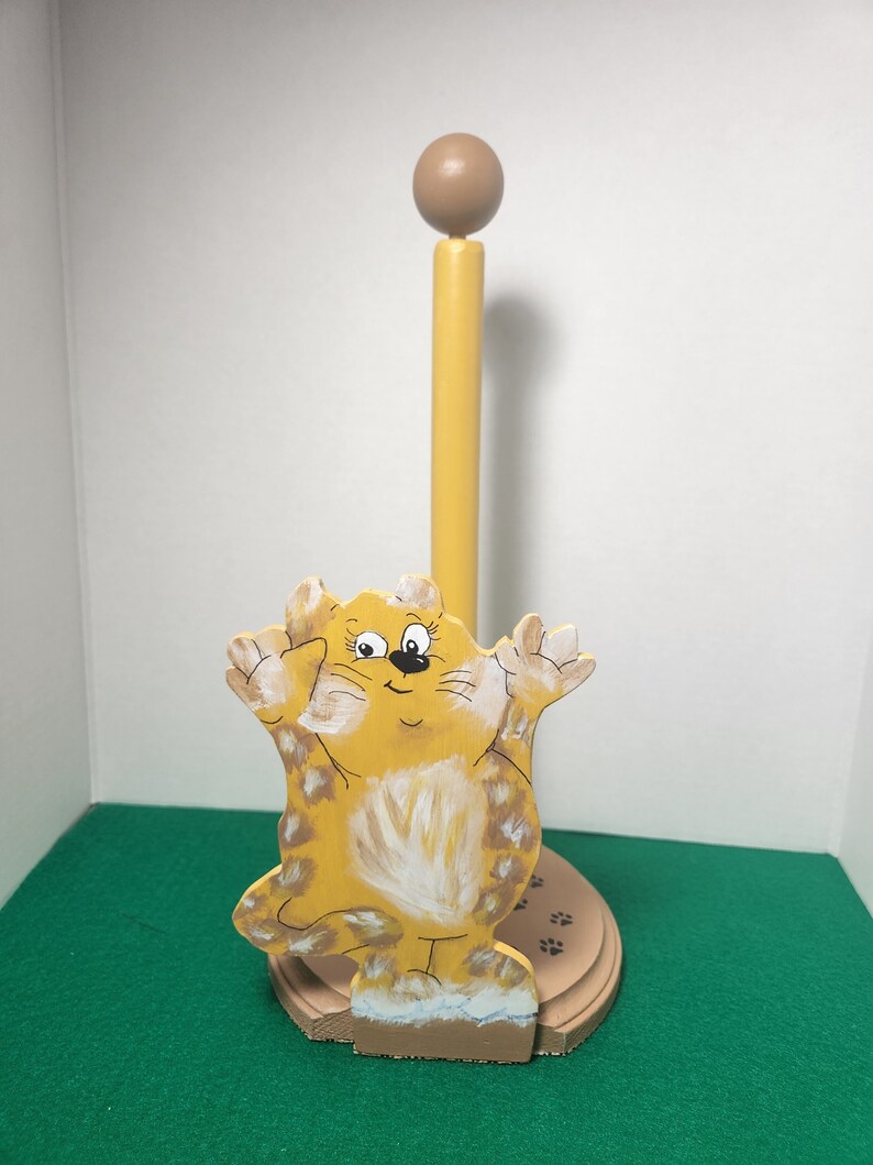 Cool Cat Paper Towel Holder