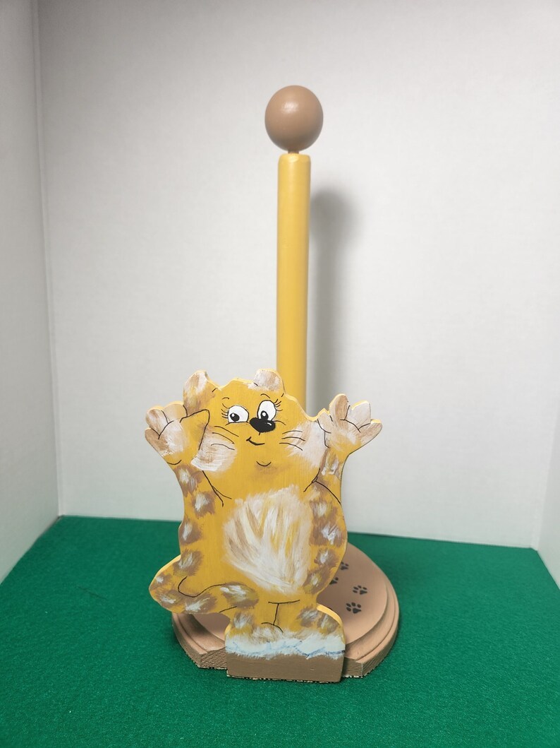 Cool Cat Paper Towel Holder