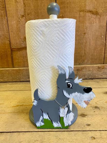 Cute Scottish Terrier  Dog Paper Towel Holder