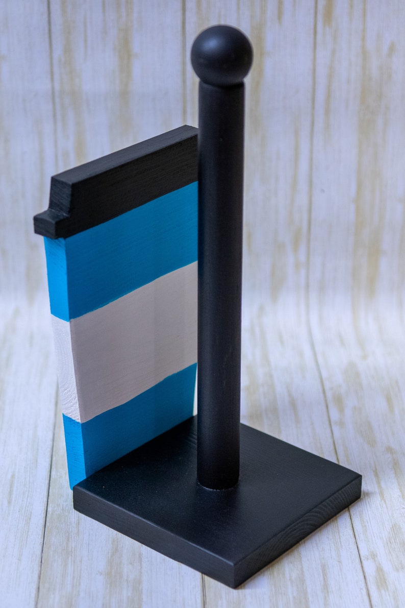 Coffee Paper Towel Holder（Blue ， Brown，Grey ）