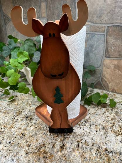  Lucky Elk Paper Towel Holder 
