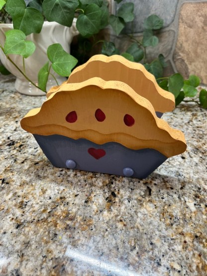 Blue Pie Paper Towel Holder