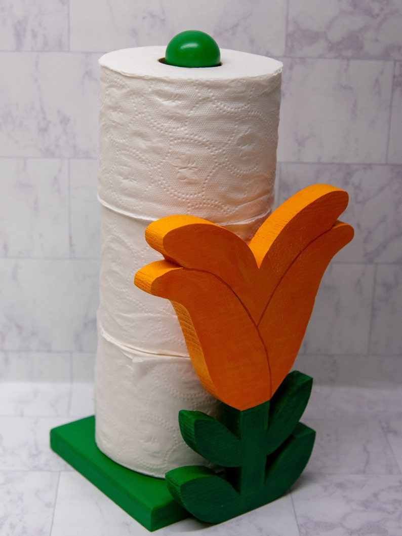 Tulip Paper Towel Holder