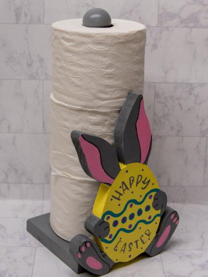 Easter Bunny Paper Towel Holder