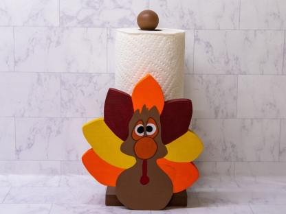 Standing Rooster Paper Towel Holder