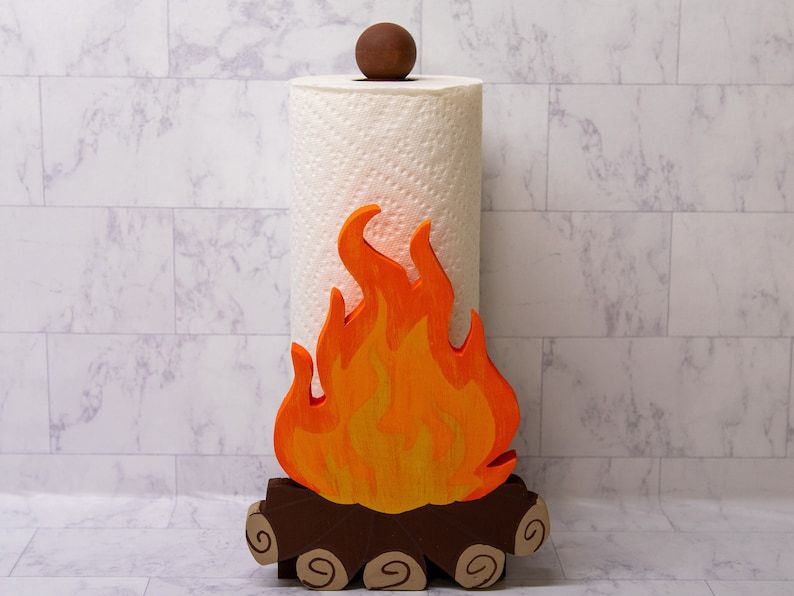 Campfire Paper Towel Holde