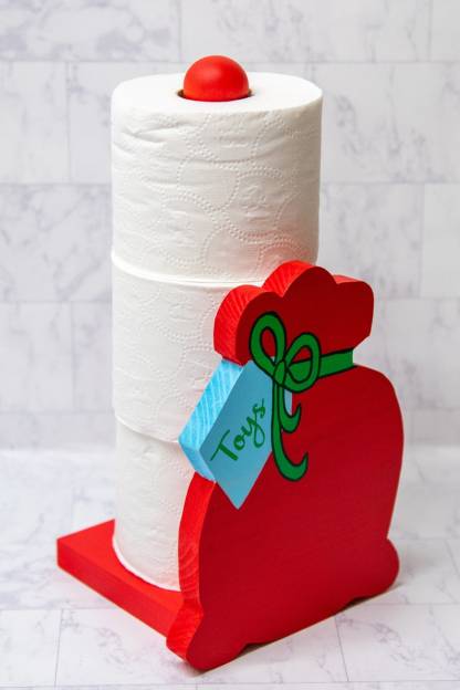 Christmas Gift Paper Towel Holder