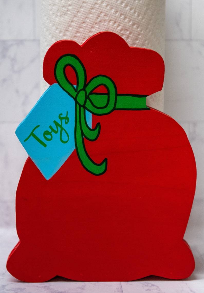 Christmas Gift Paper Towel Holder