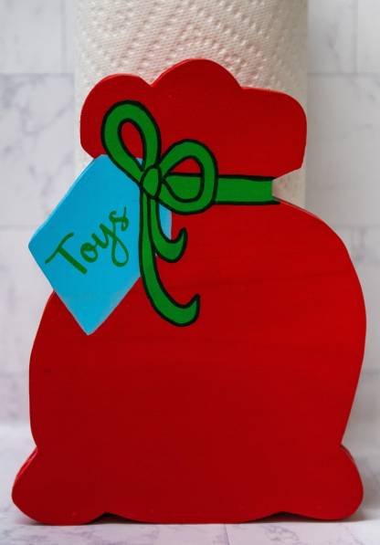 Christmas Gift Paper Towel Holder