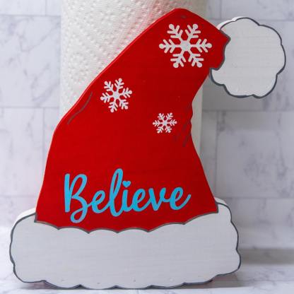 Christmas Hat Paper Towel Holder