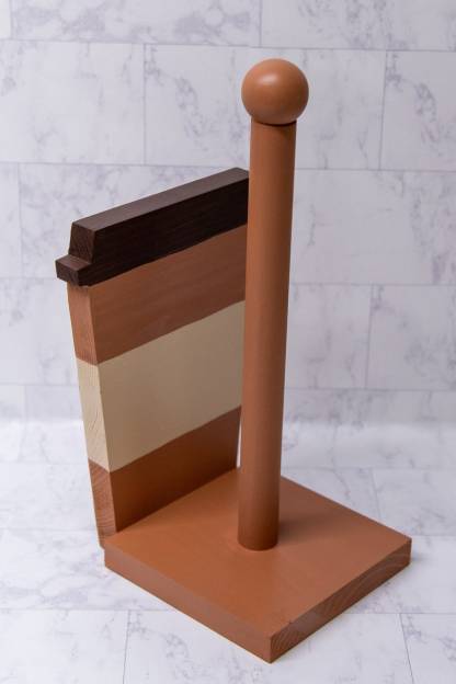 Coffee Paper Towel Holder（Blue ， Brown，Grey ）
