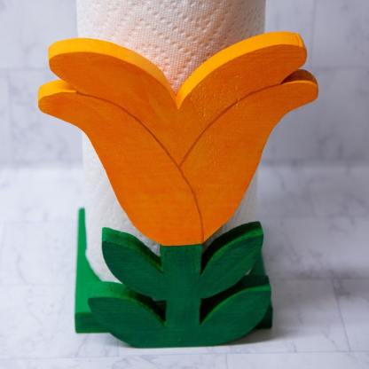 Tulip Paper Towel Holder