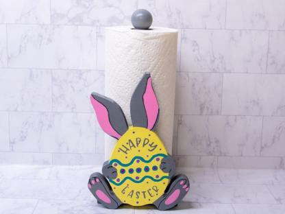 Easter Bunny Paper Towel Holder