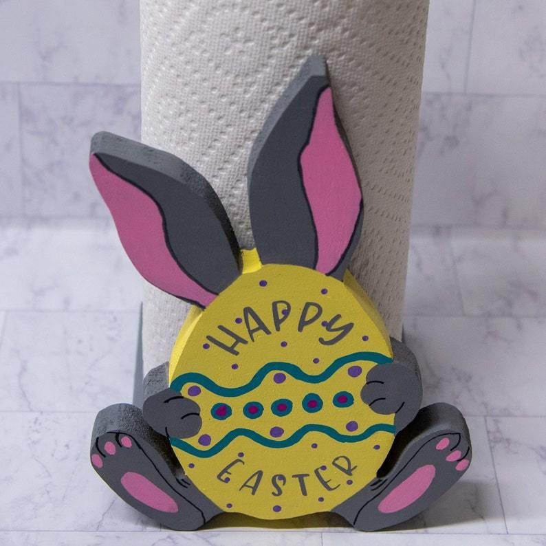 Easter Bunny Paper Towel Holder
