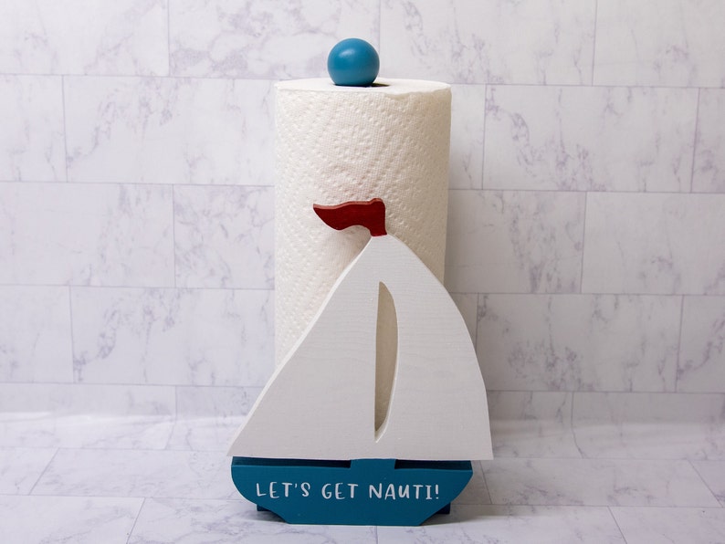 Sailboat Paper Towel Holder