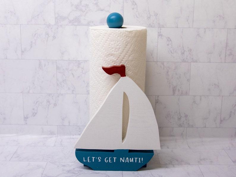 Sailboat Paper Towel Holder