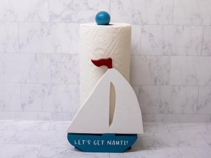 Sailboat Paper Towel Holder
