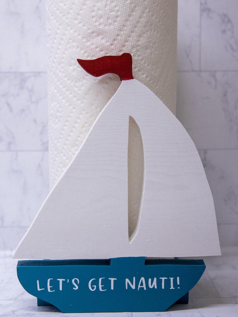 Sailboat Paper Towel Holder