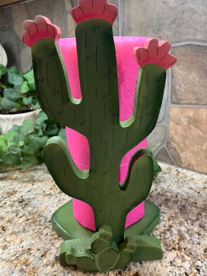 Cactus Paper Towel Holder