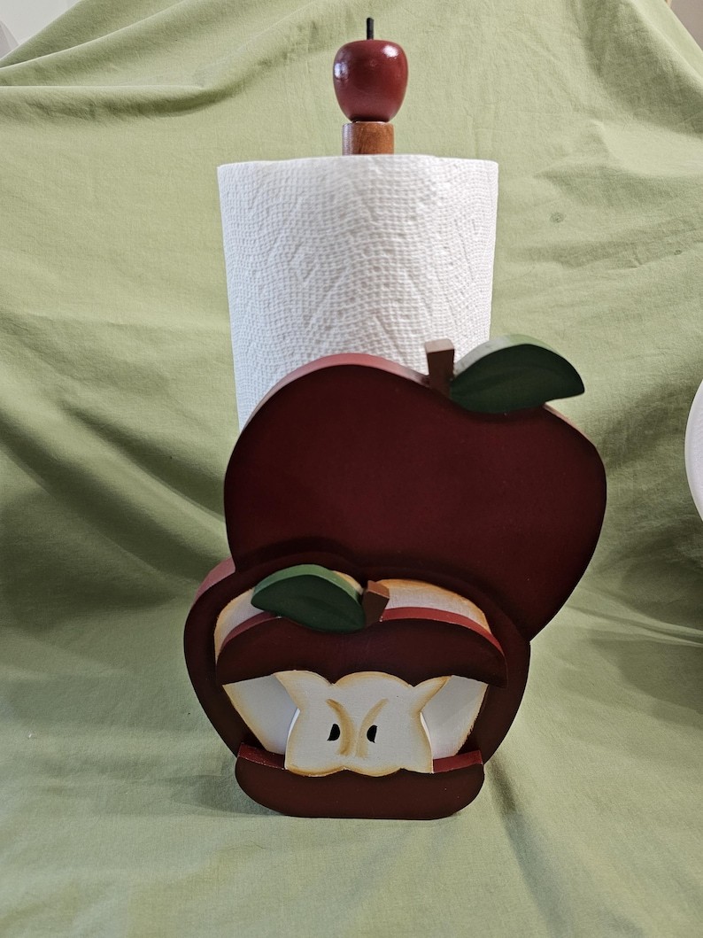 Apple Paper Towel Holder