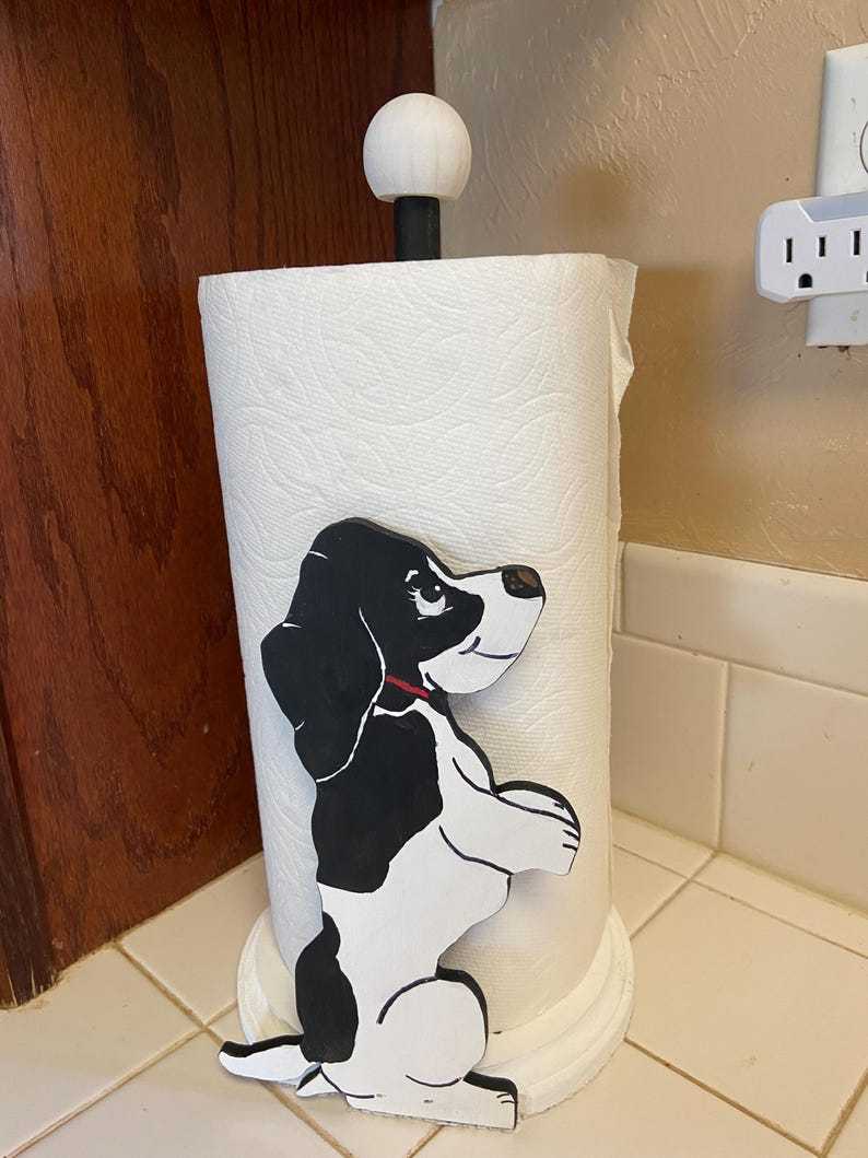 Dachshund Dog Paper Towel Holder